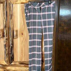 New York and Company, gray and pink dress pants size 6